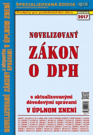 ZÁKON O DANI Z PRIDANEJ HODNOTY (NZ6/2017)